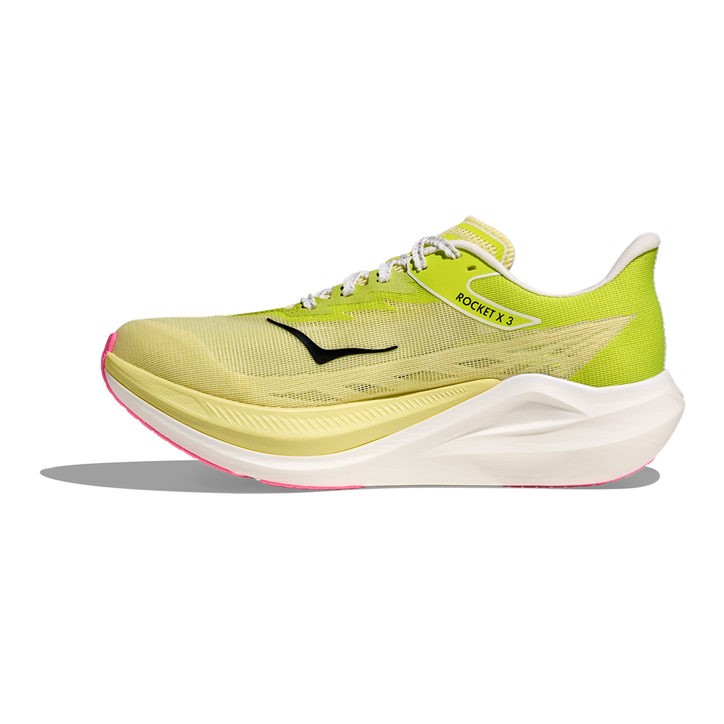 Hoka Rocket X 3 — White - Black — Size D — Width 5.5 M / 6.5 W — Lifestyle View