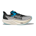 Hoka Rocket X 3 — White - Black — Size D — Width 5.5 M / 6.5 W — Front View
