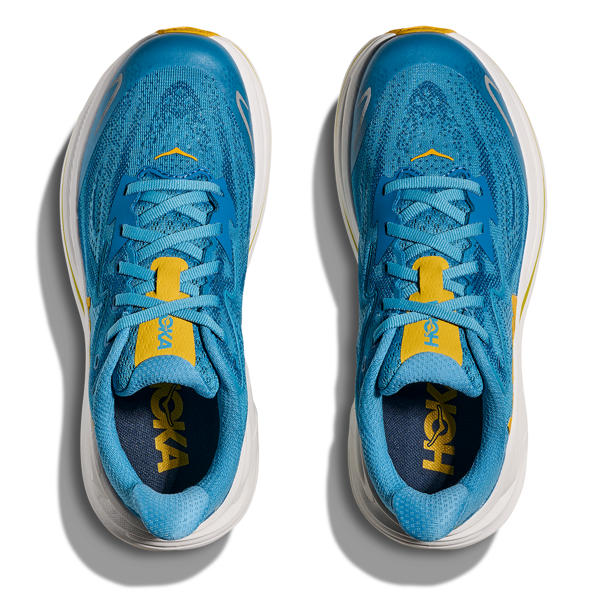 Hoka Clifton 10 Big Kids — Alpine Blue - Foggy Night — Size Y — Width 3.5 — Alternate View 11