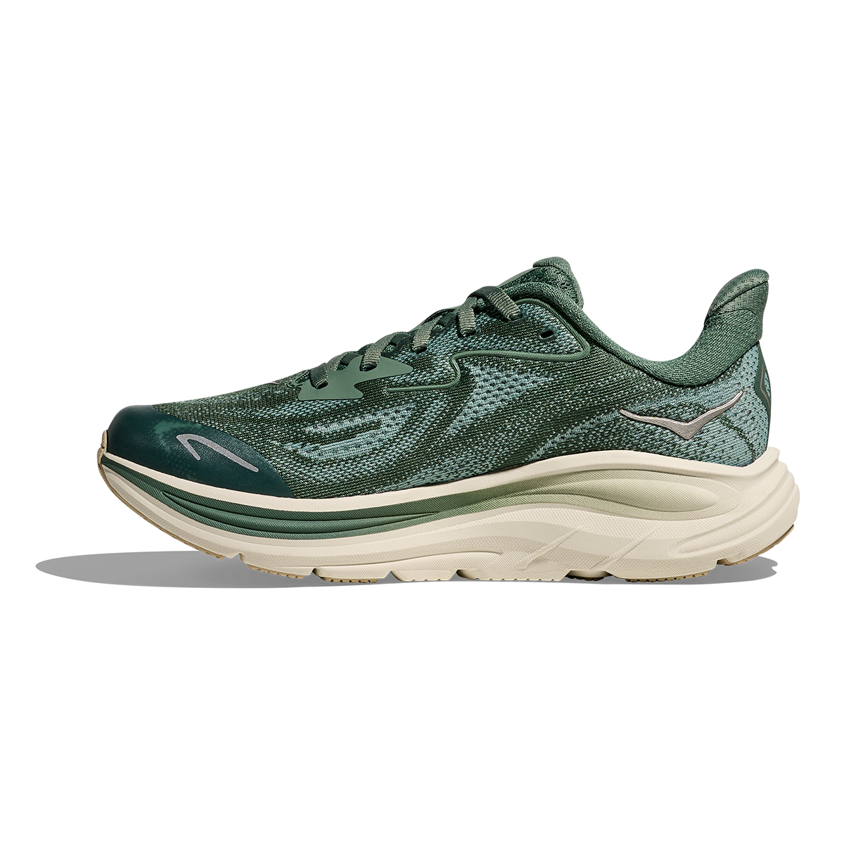 Hoka Clifton 10 Big Kids — Alpine Blue - Foggy Night — Size Y — Width 3.5 — Alternate View 30