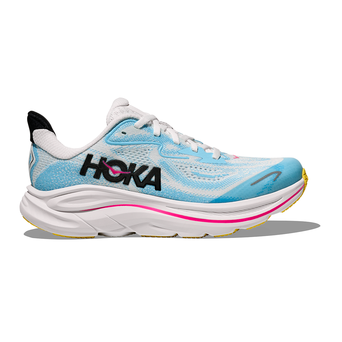 Hoka Clifton 10 Big Kids — Alpine Blue - Foggy Night — Size Y — Width 3.5 — Alternate View 49