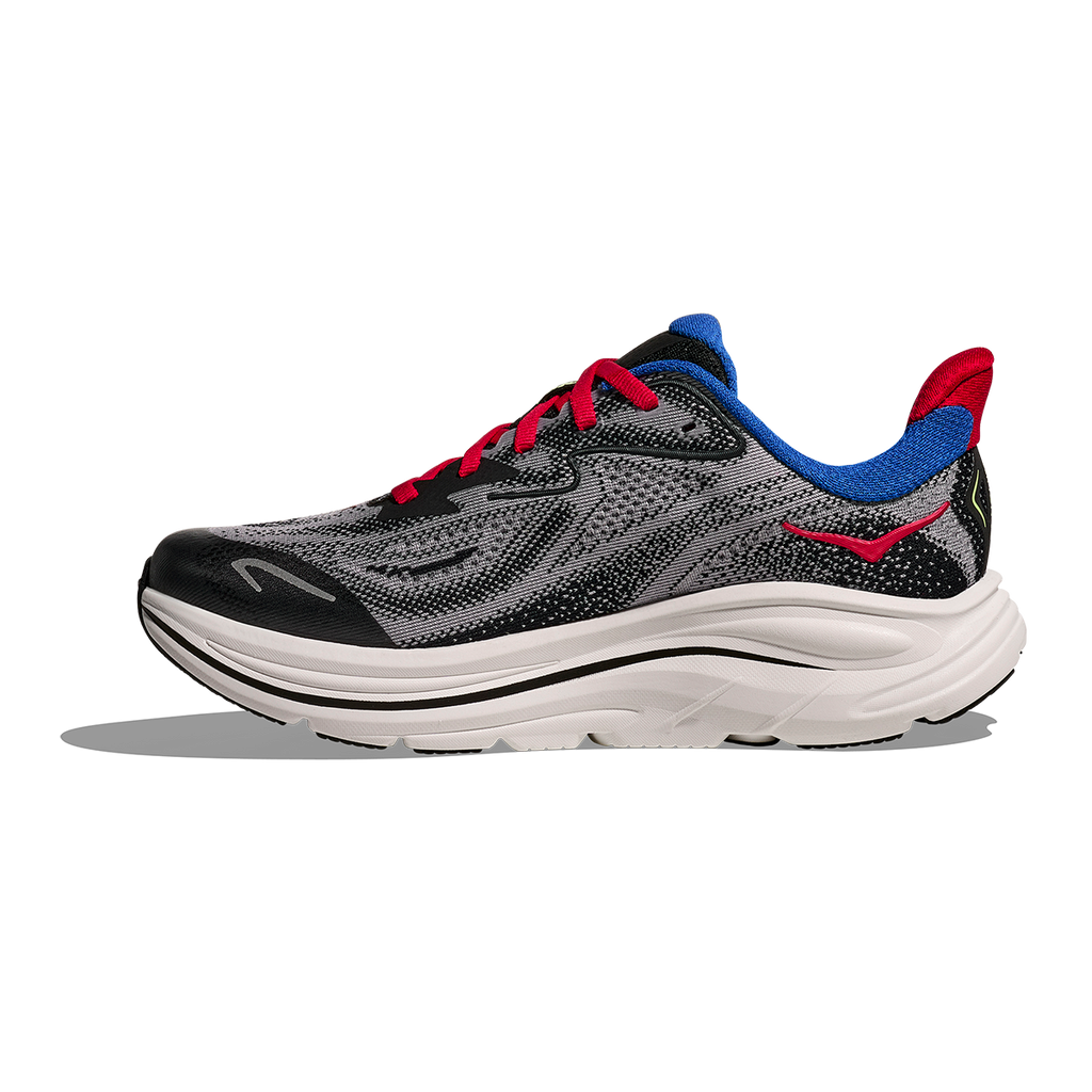 Hoka Clifton 10 Big Kids — Alpine Blue - Foggy Night — Size Y — Width 3.5 — Alternate View 46