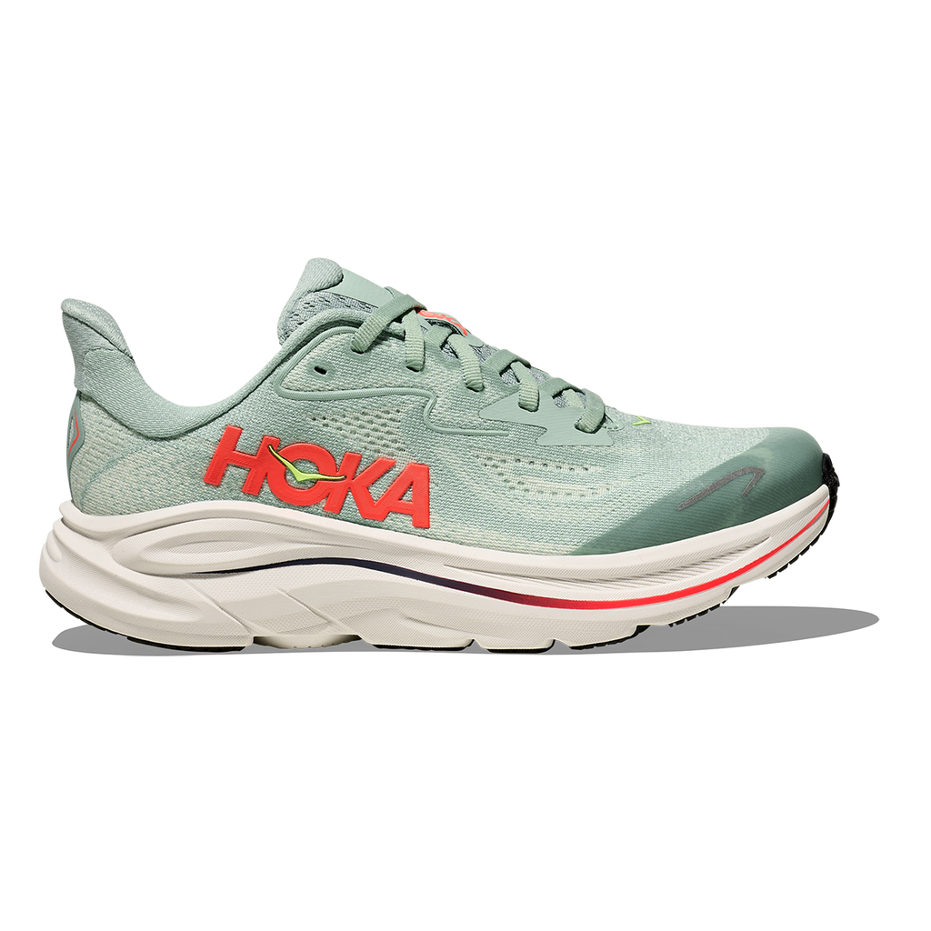Hoka Clifton 10 Big Kids — Alpine Blue - Foggy Night — Size Y — Width 3.5 — Alternate View 37