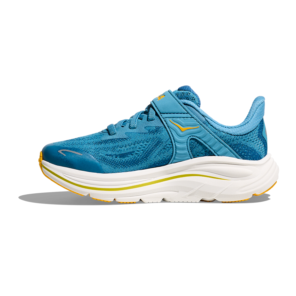 Hoka Clifton 10 Little Kids — Alpine Blue - Foggy Night — Size K — Width 10.5 — Alternate View 7