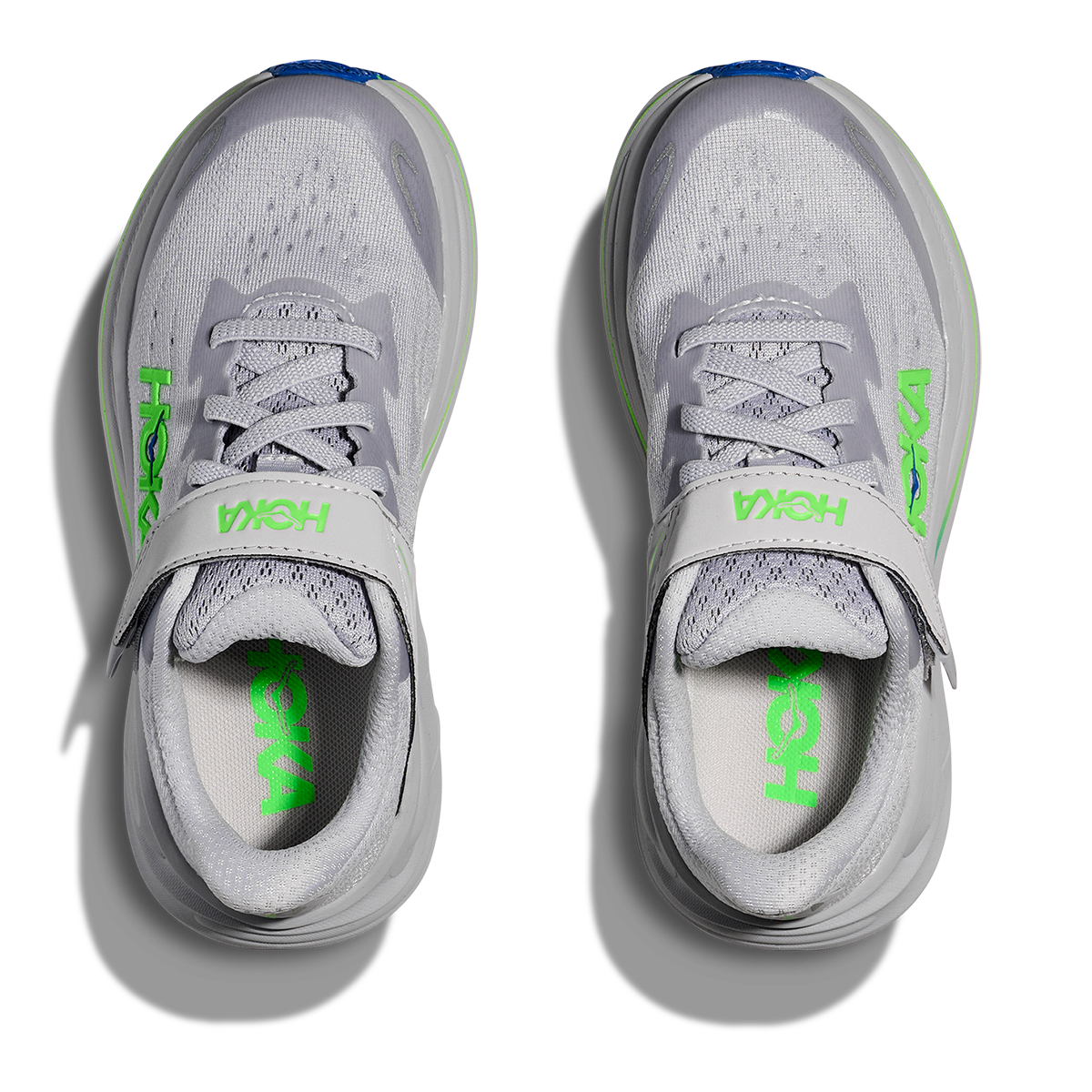 Hoka Clifton 10 Little Kids — Alpine Blue - Foggy Night — Size K — Width 10.5 — Alternate View 46