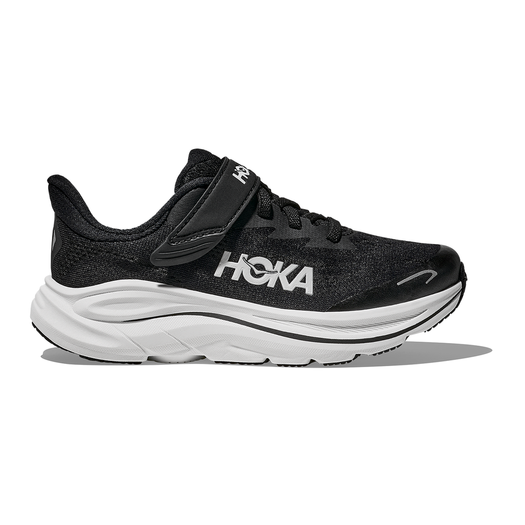 Hoka Clifton 10 Little Kids — Alpine Blue - Foggy Night — Size K — Width 10.5 — Alternate View 16