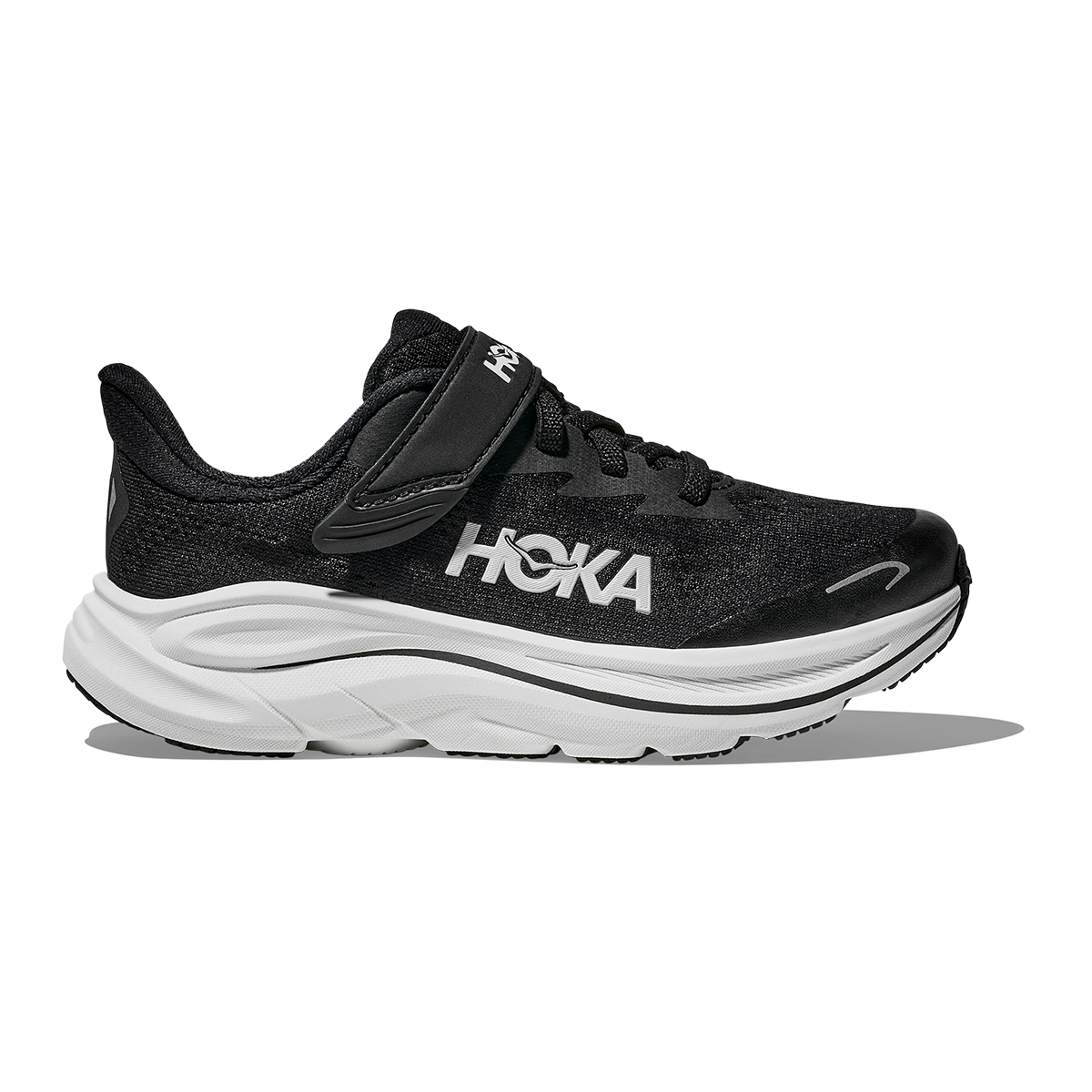Hoka Clifton 10 Little Kids — Alpine Blue - Foggy Night — Size K — Width 10.5 — Alternate View 16
