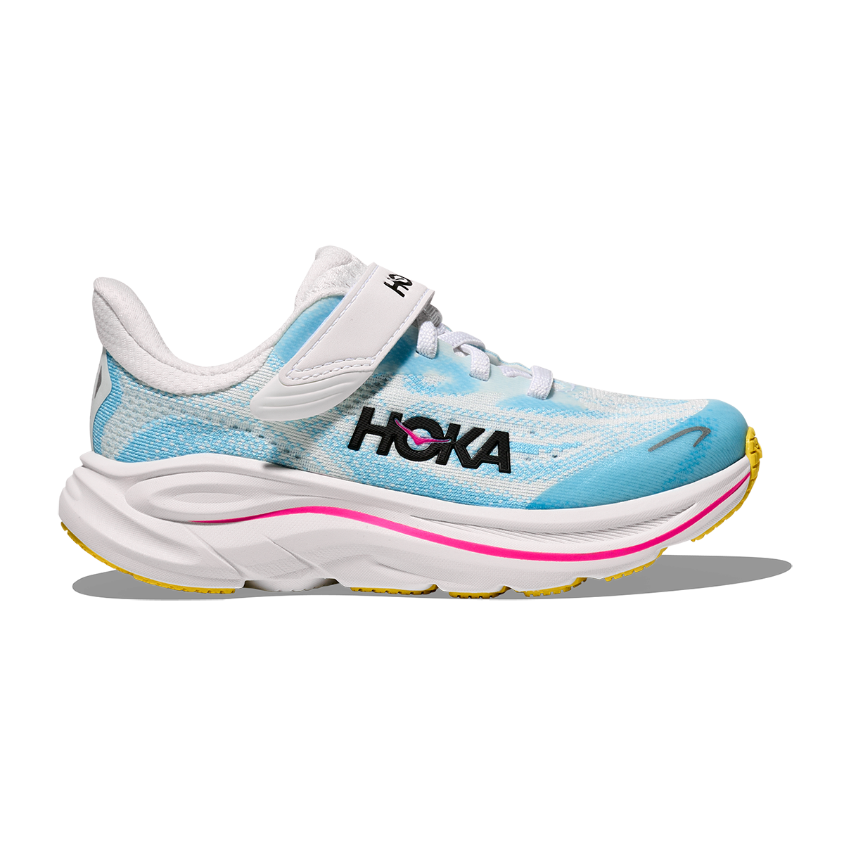 Hoka Clifton 10 Little Kids — Alpine Blue - Foggy Night — Size K — Width 10.5 — Alternate View 32