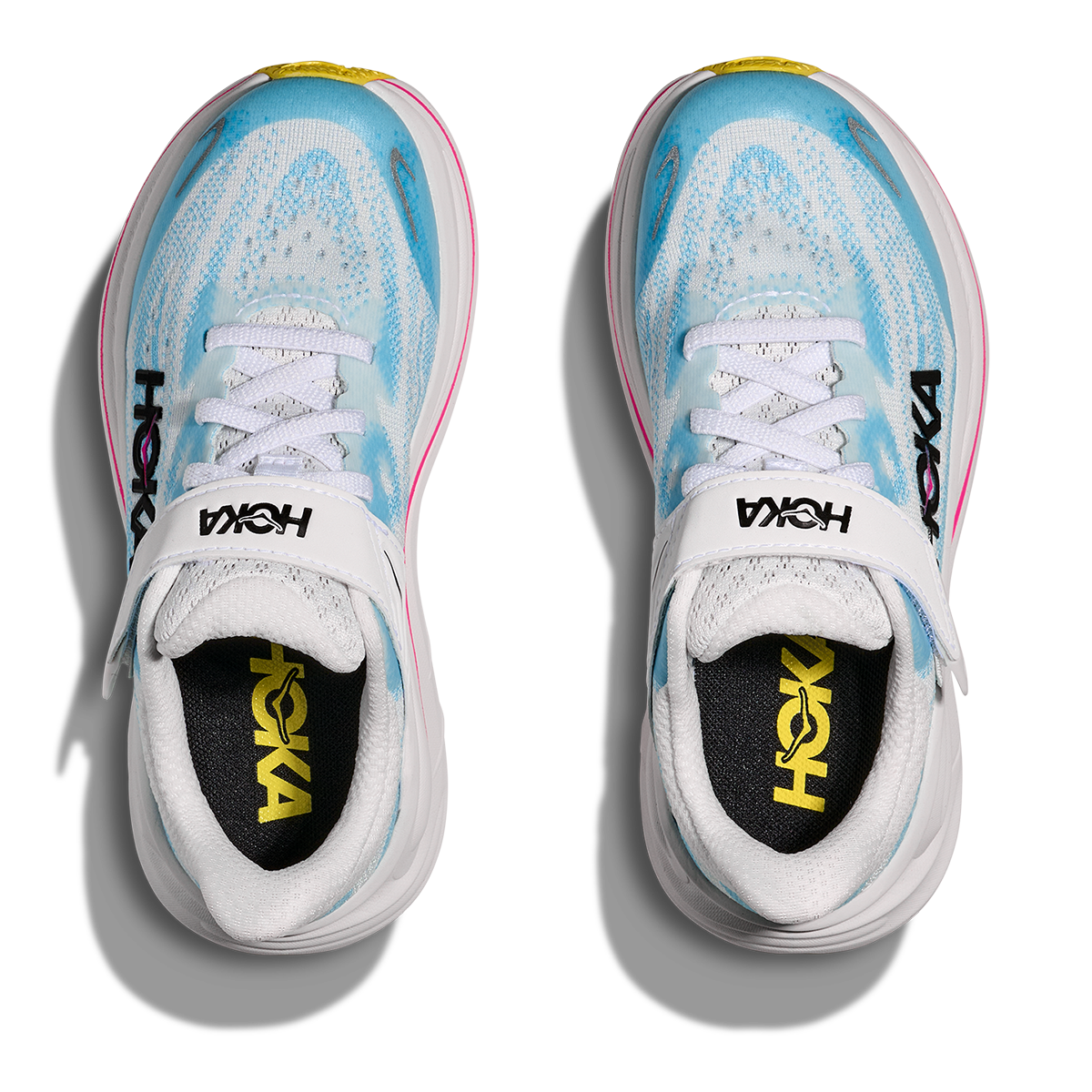 Hoka Clifton 10 Little Kids — Alpine Blue - Foggy Night — Size K — Width 10.5 — Alternate View 34
