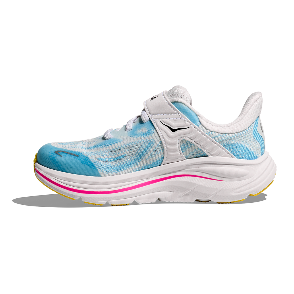 Hoka Clifton 10 Little Kids — Alpine Blue - Foggy Night — Size K — Width 10.5 — Alternate View 33