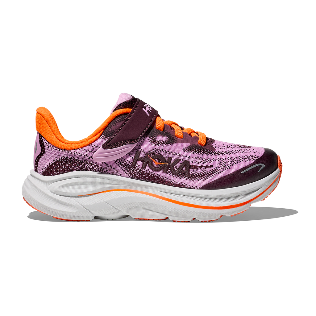 Hoka Clifton 10 Little Kids — Alpine Blue - Foggy Night — Size K — Width 10.5 — Alternate View 20