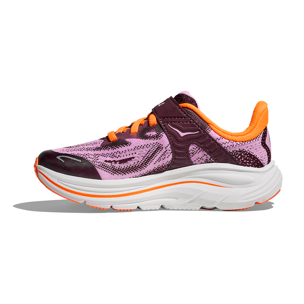 Hoka Clifton 10 Little Kids — Alpine Blue - Foggy Night — Size K — Width 10.5 — Alternate View 21