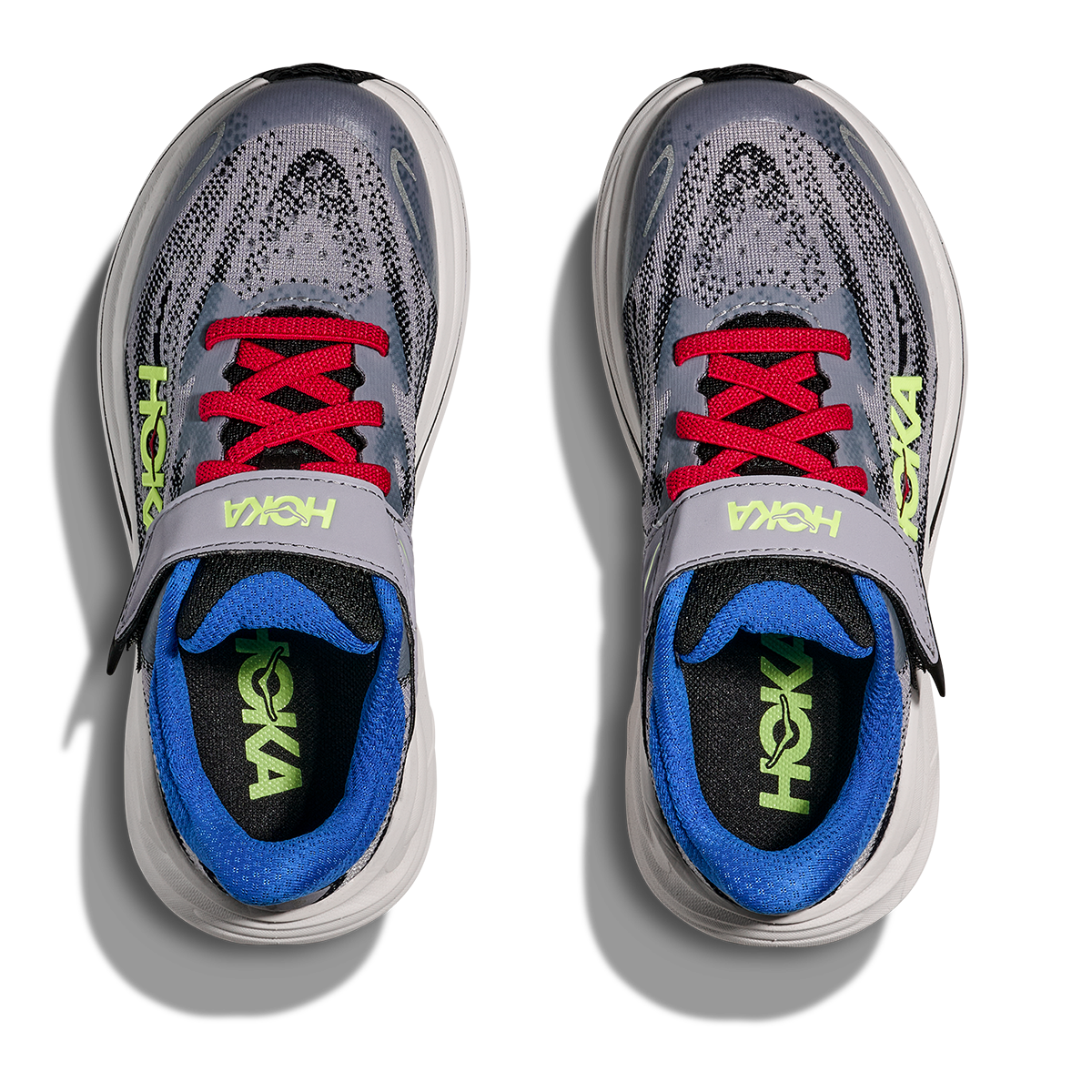 Hoka Clifton 10 Little Kids — Alpine Blue - Foggy Night — Size K — Width 10.5 — Alternate View 30