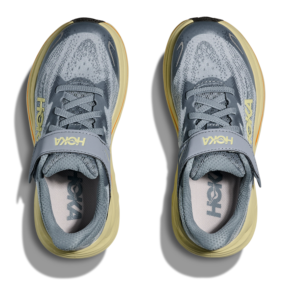 Hoka Clifton 10 Little Kids — Alpine Blue - Foggy Night — Size K — Width 10.5 — Alternate View 42