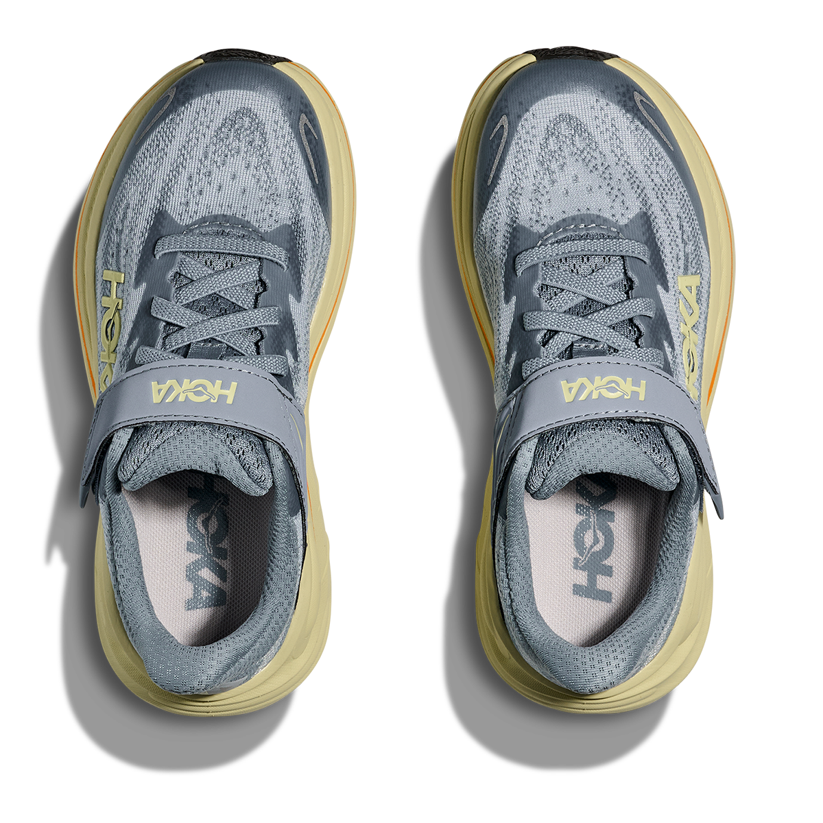Hoka Clifton 10 Little Kids — Alpine Blue - Foggy Night — Size K — Width 10.5 — Alternate View 42