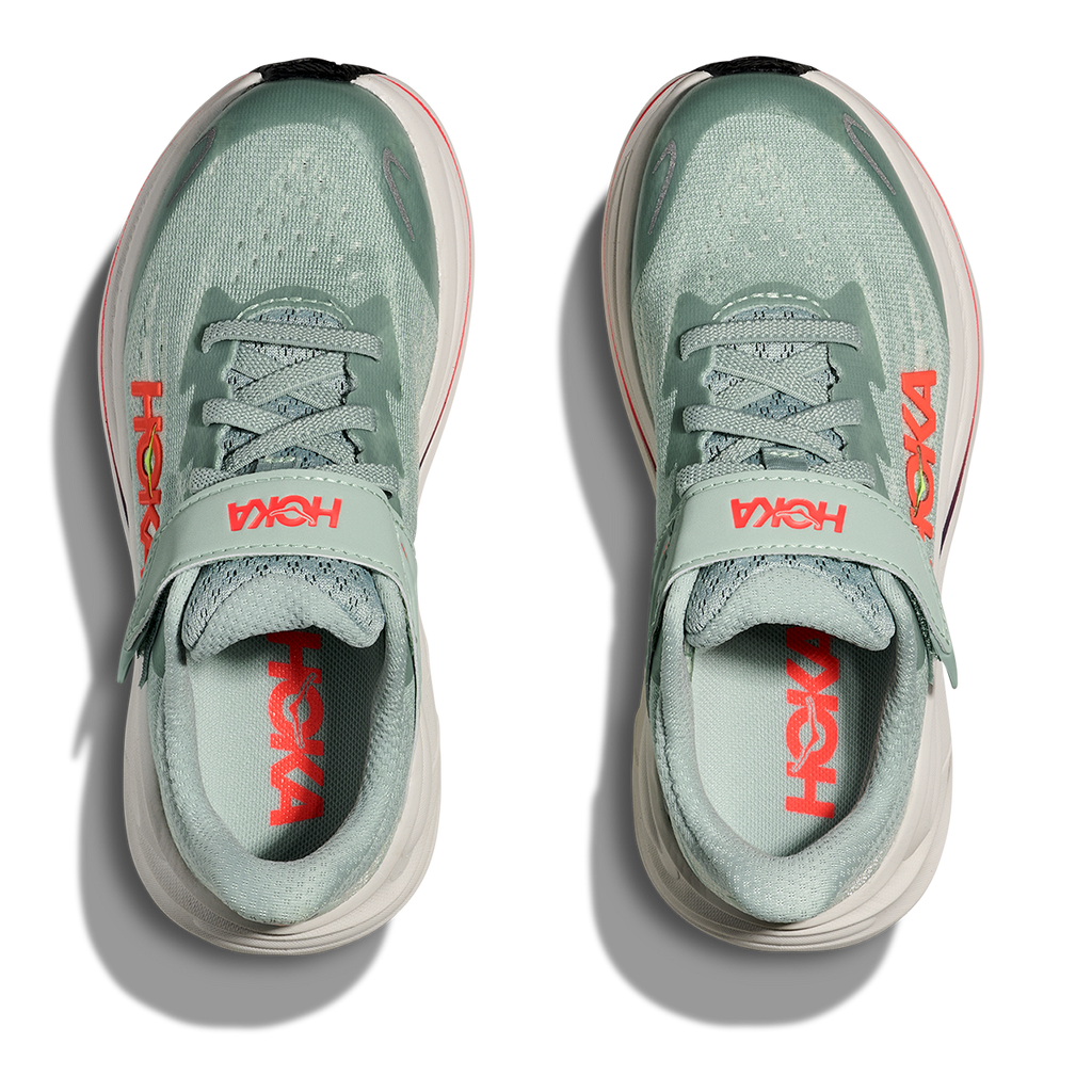Hoka Clifton 10 Little Kids — Alpine Blue - Foggy Night — Size K — Width 10.5 — Alternate View 38