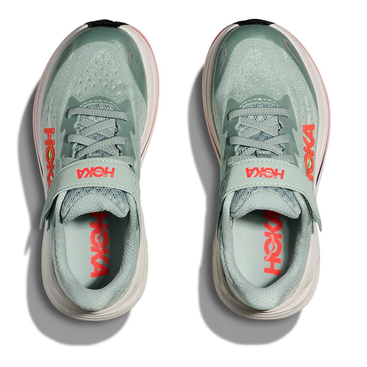 Hoka Clifton 10 Little Kids — Alpine Blue - Foggy Night — Size K — Width 10.5 — Alternate View 38