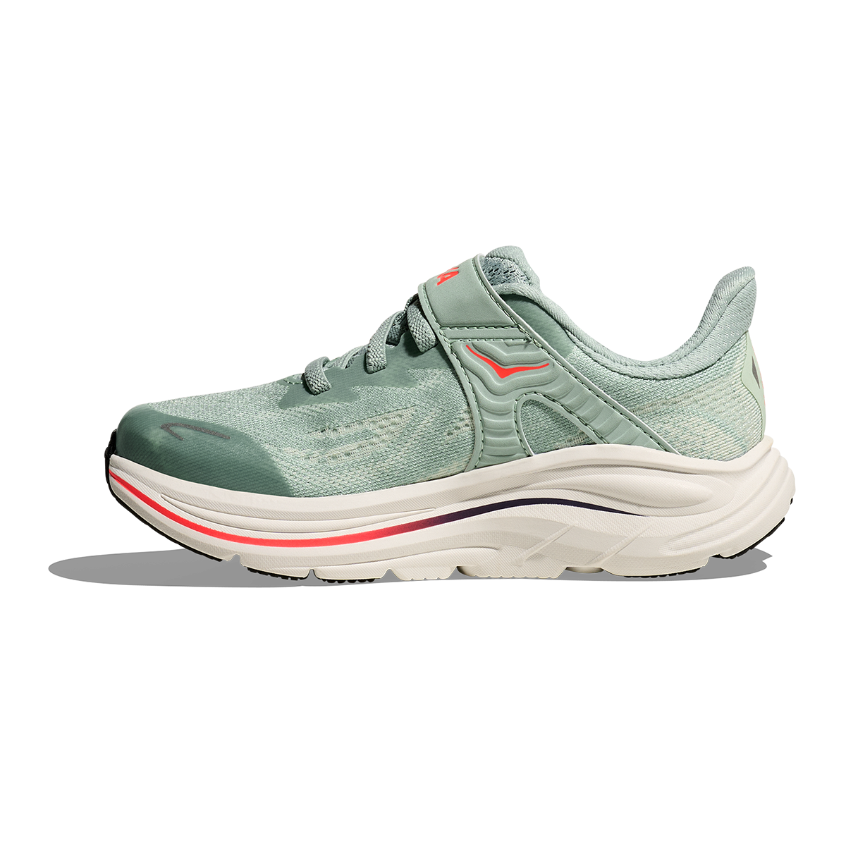 Hoka Clifton 10 Little Kids — Alpine Blue - Foggy Night — Size K — Width 10.5 — Alternate View 37