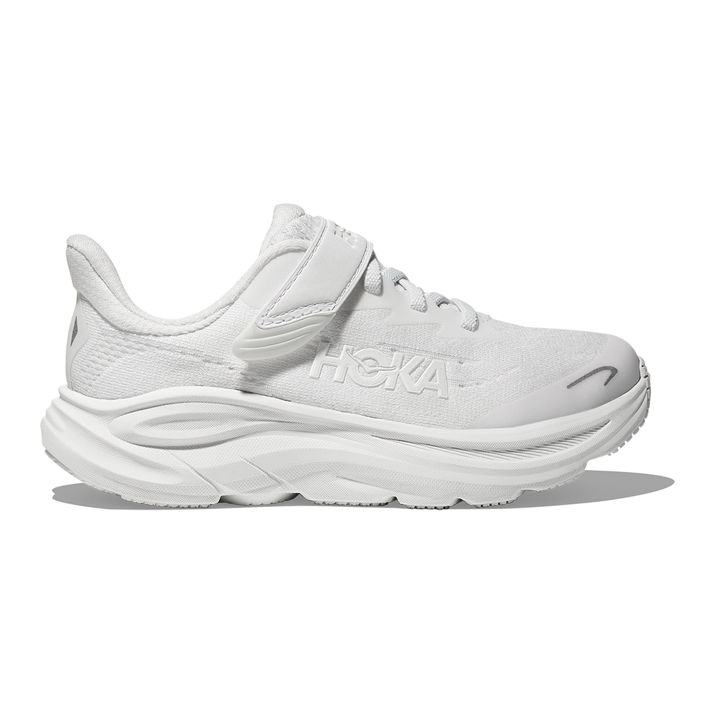 Hoka Clifton 10 Little Kids — Alpine Blue - Foggy Night — Size K — Width 10.5 — Alternate View 24