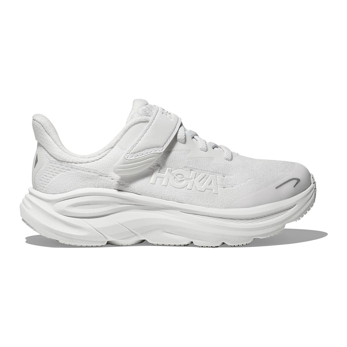 Hoka Clifton 10 Little Kids — Alpine Blue - Foggy Night — Size K — Width 10.5 — Alternate View 24