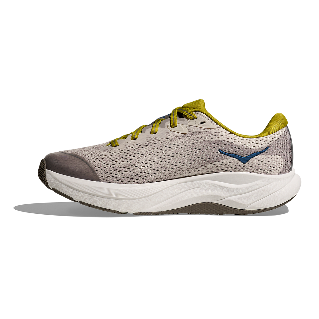 Hoka Rincon 4 Big Kids — Birch - Cement — Size Y — Width 3.5 — Side View