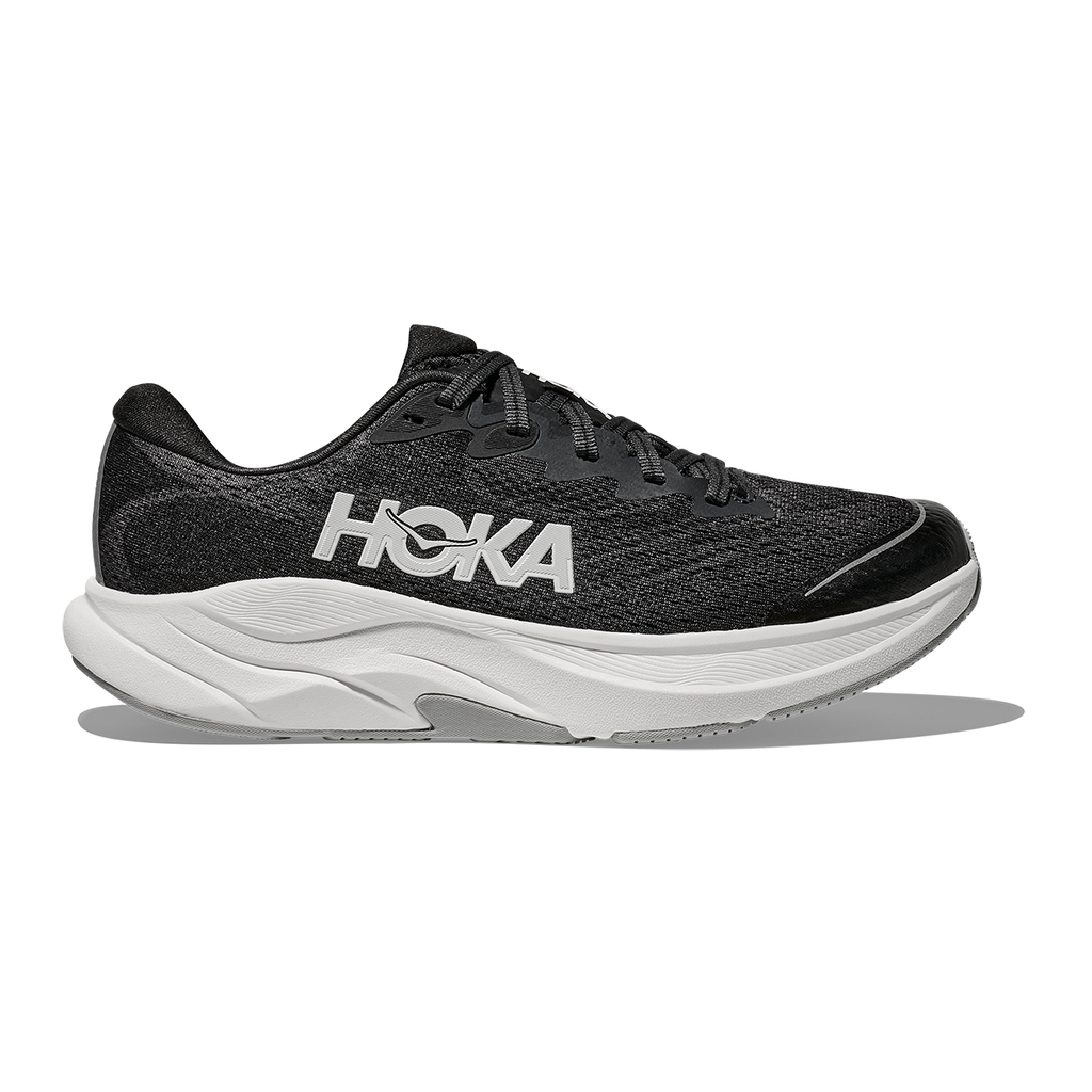 Hoka Rincon 4 Big Kids — Birch - Cement — Size Y — Width 3.5 — Detail View