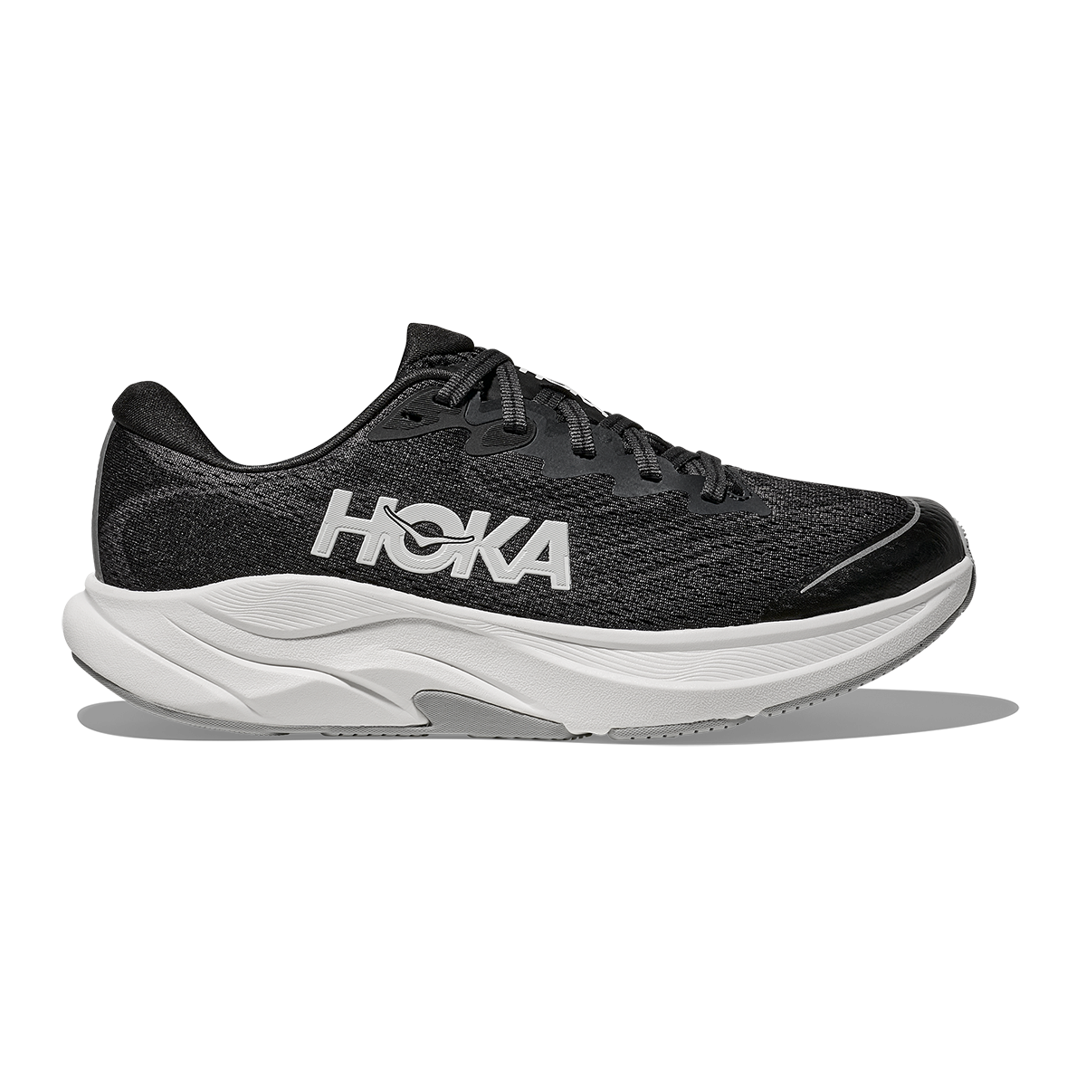 Hoka Rincon 4 Big Kids — Birch - Cement — Size Y — Width 3.5 — Detail View