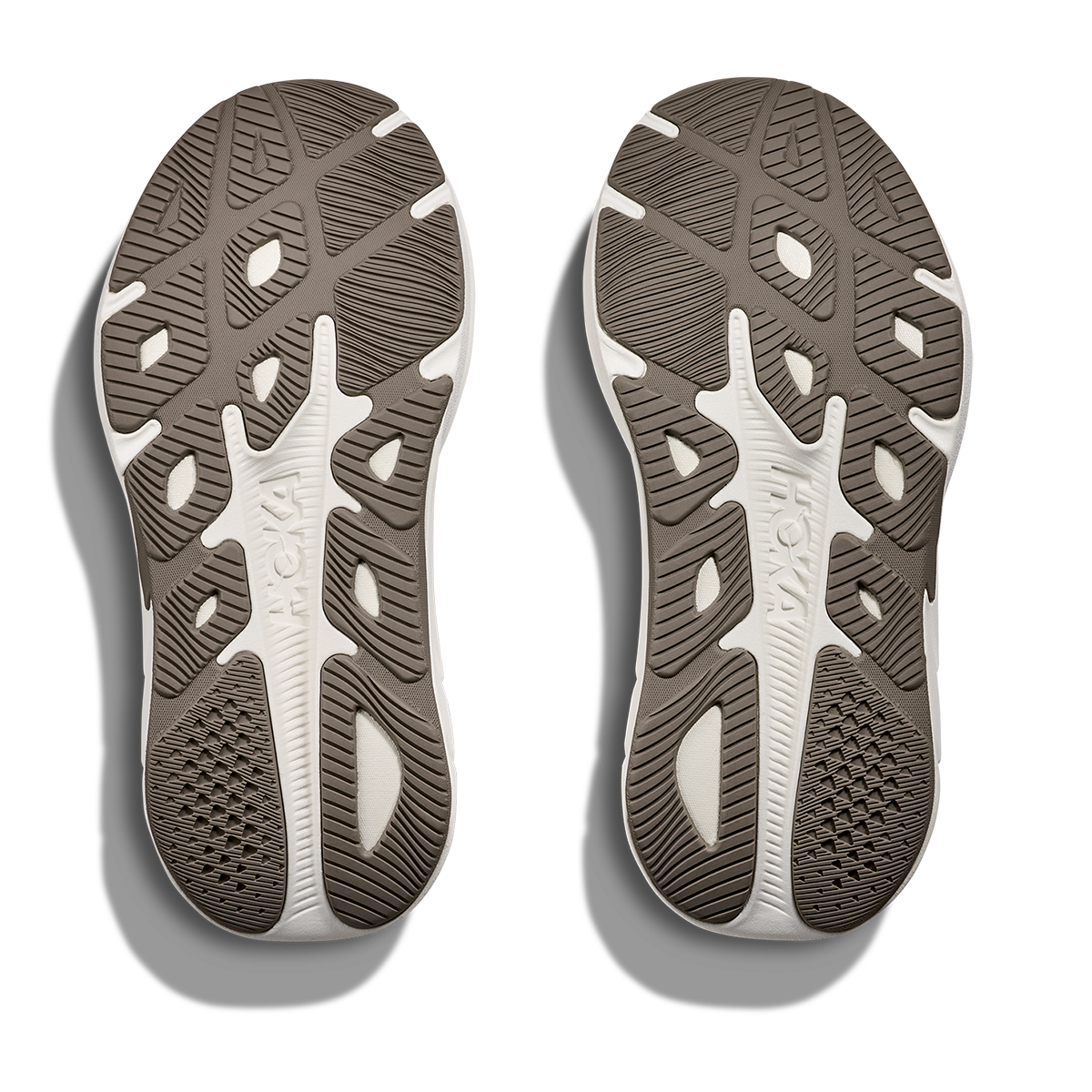 Hoka Rincon 4 Little Kids — Birch - Cement — Size K — Width 10.5 — Top View