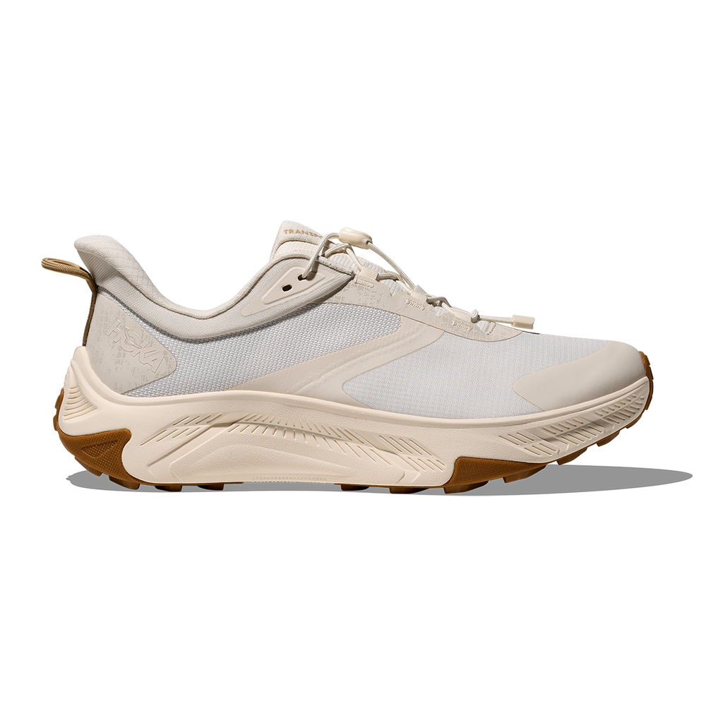 Hoka Transport 2 — Alabaster - Alabaster — Size D — Width 7 — Front View
