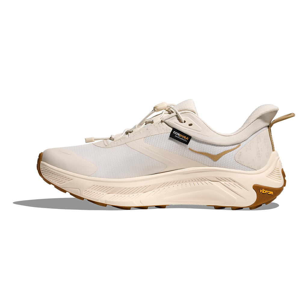 Hoka Transport 2 — Alabaster - Alabaster — Size D — Width 7 — Side View