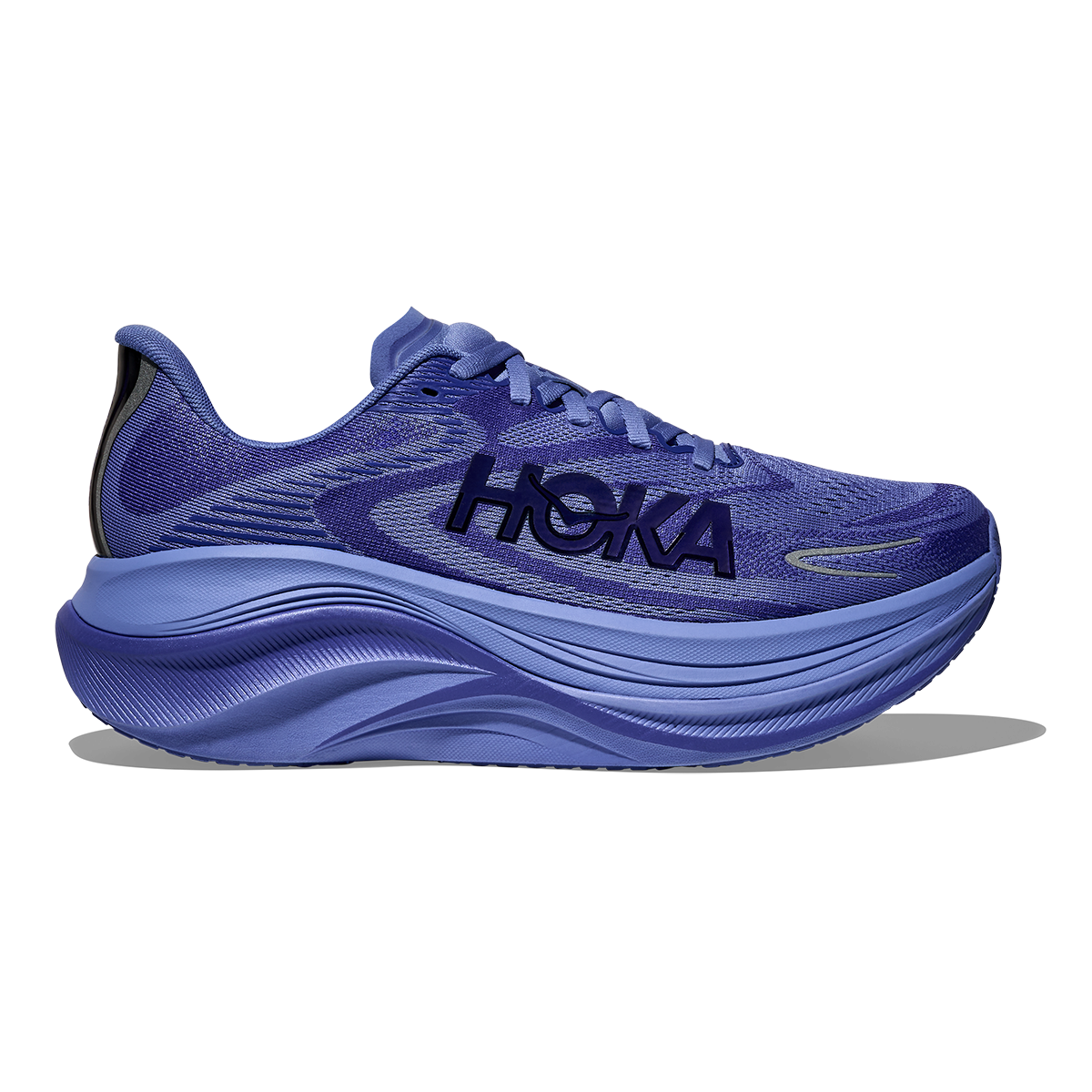 Hoka Skyward X 2 — Blue Blossom - Celestial Blue — Size D — Width 7 — Detail View