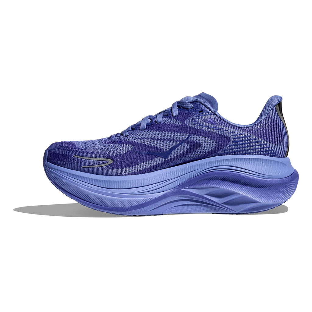 Hoka Skyward X 2 — Blue Blossom - Celestial Blue — Size D — Width 7 — Lifestyle View