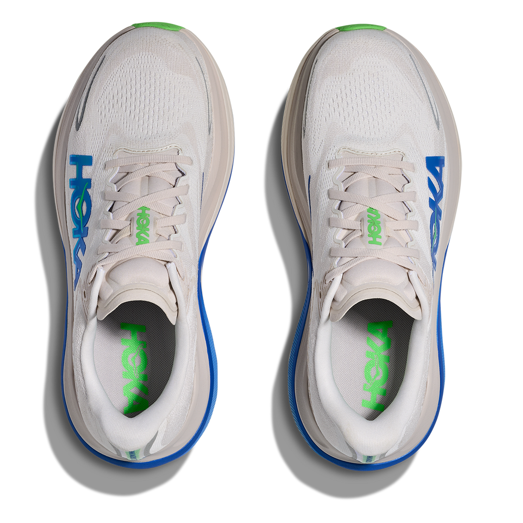 Hoka Skyward X 2 — Blue Blossom - Celestial Blue — Size D — Width 7 — Back View