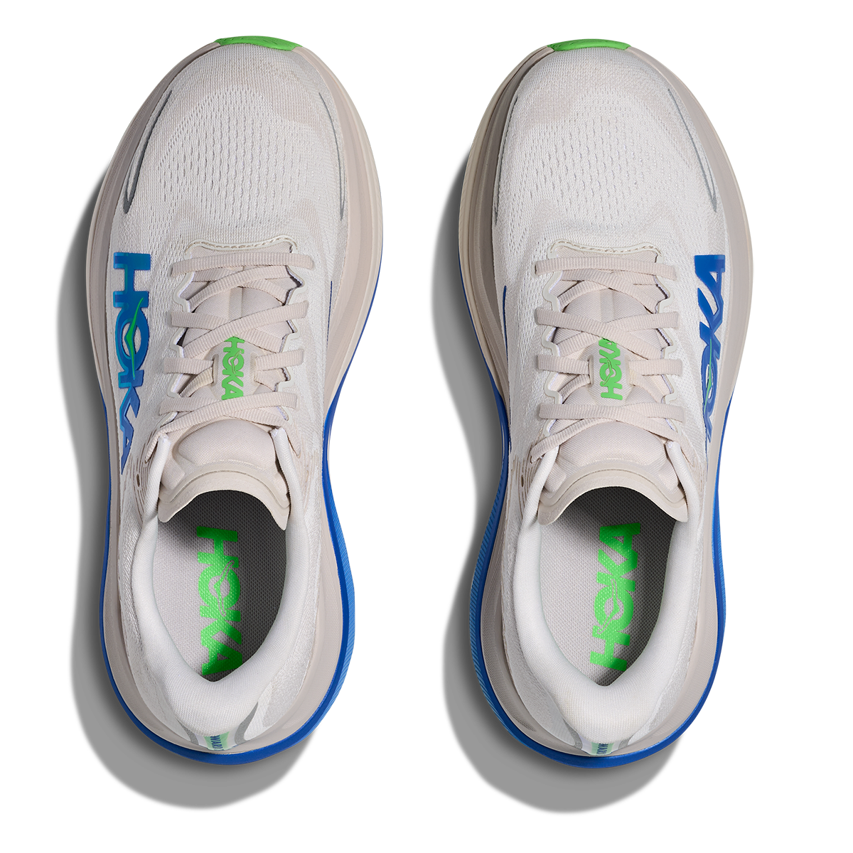 Hoka Skyward X 2 — Blue Blossom - Celestial Blue — Size D — Width 7 — Back View