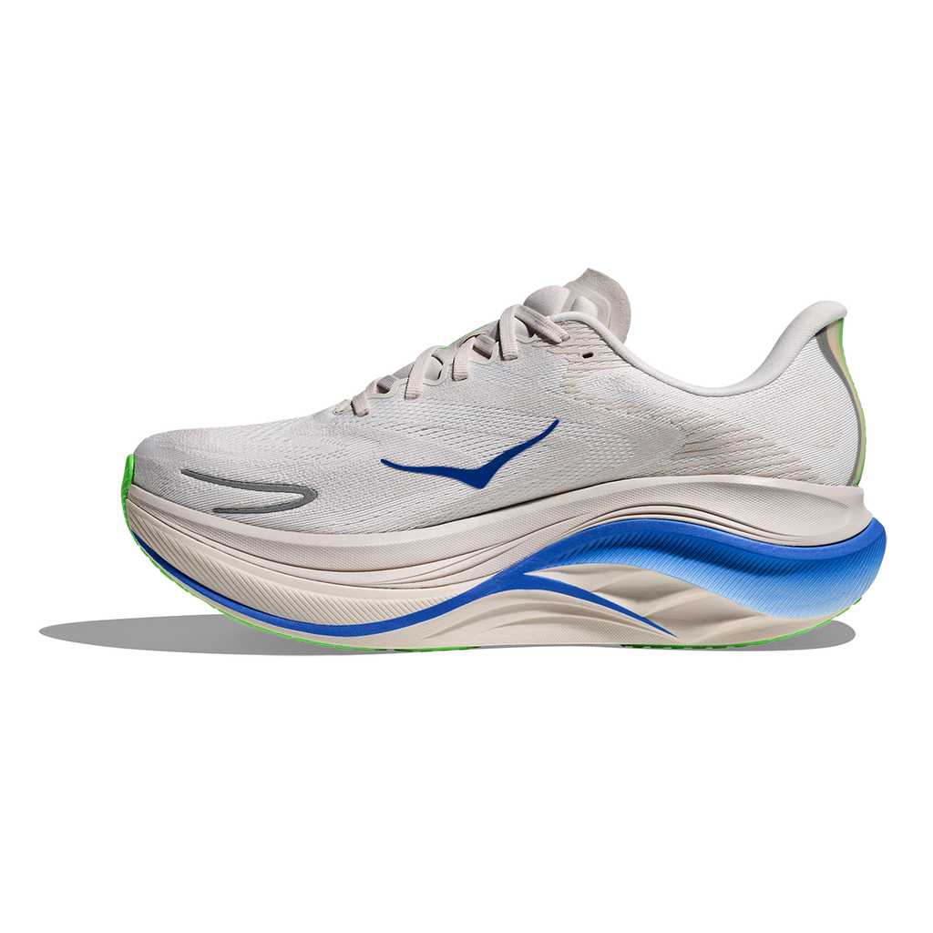 Hoka Skyward X 2 — Blue Blossom - Celestial Blue — Size D — Width 7 — Side View