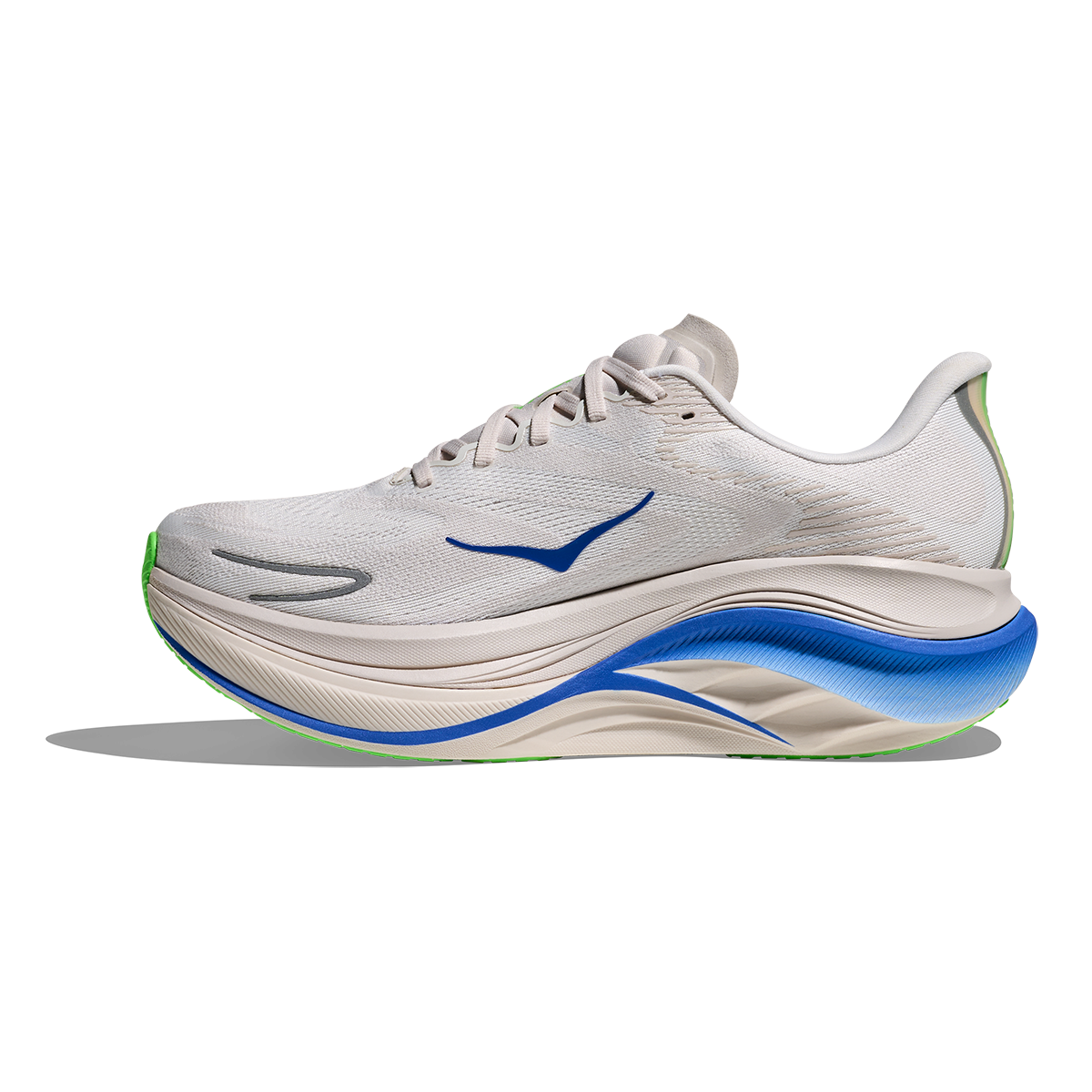 Hoka Skyward X 2 — Blue Blossom - Celestial Blue — Size D — Width 7 — Side View