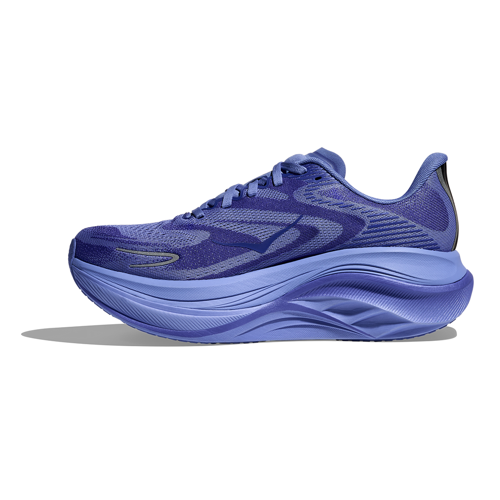 Hoka Skyward X 2 — Blue Blossom - Celestial Blue — Size B — Width 5 — Lifestyle View