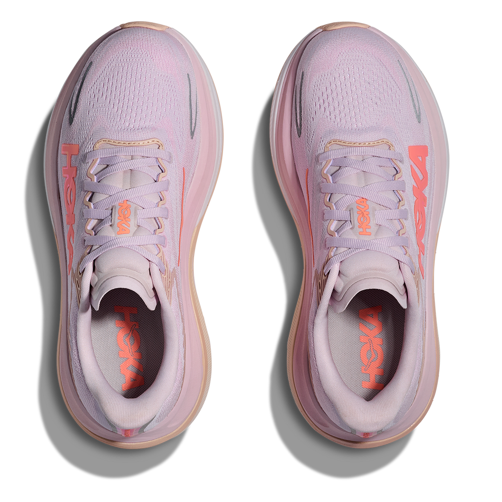 Hoka Skyward X 2 — Blue Blossom - Celestial Blue — Size B — Width 5 — Back View