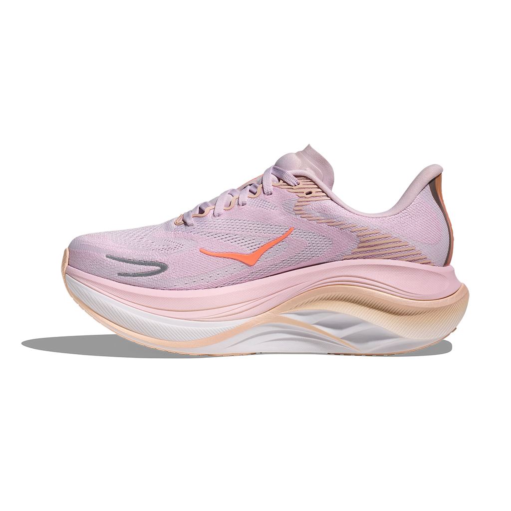 Hoka Skyward X 2 — Blue Blossom - Celestial Blue — Size B — Width 5 — Side View