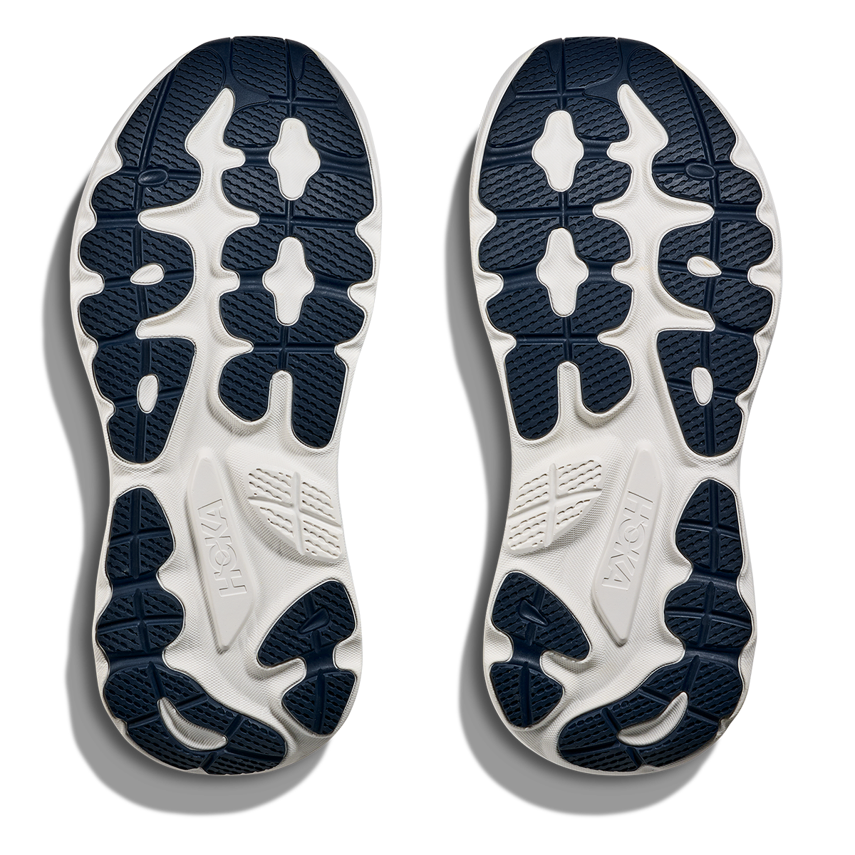 Hoka Gaviota 6 — Midnight Blue - Faded Navy — Size D — Width 7 — Top View