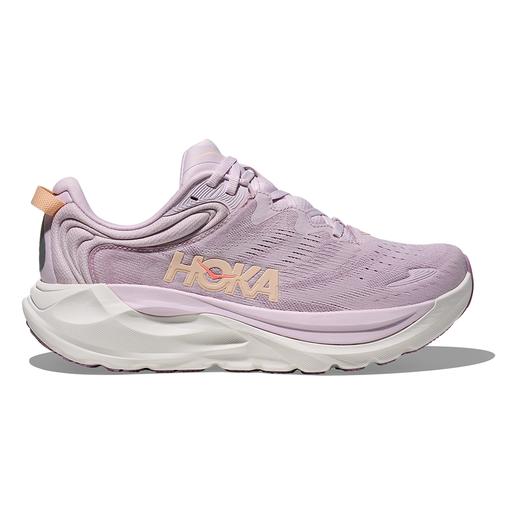 Hoka Gaviota 6 — Birch - Yellow Gold — Size B — Width 5 — Front View