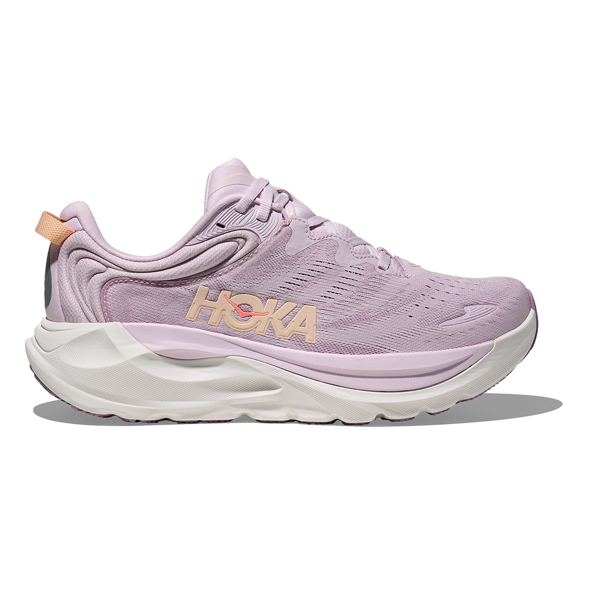 Hoka Gaviota 6 — Birch - Yellow Gold — Size B — Width 5 — Front View