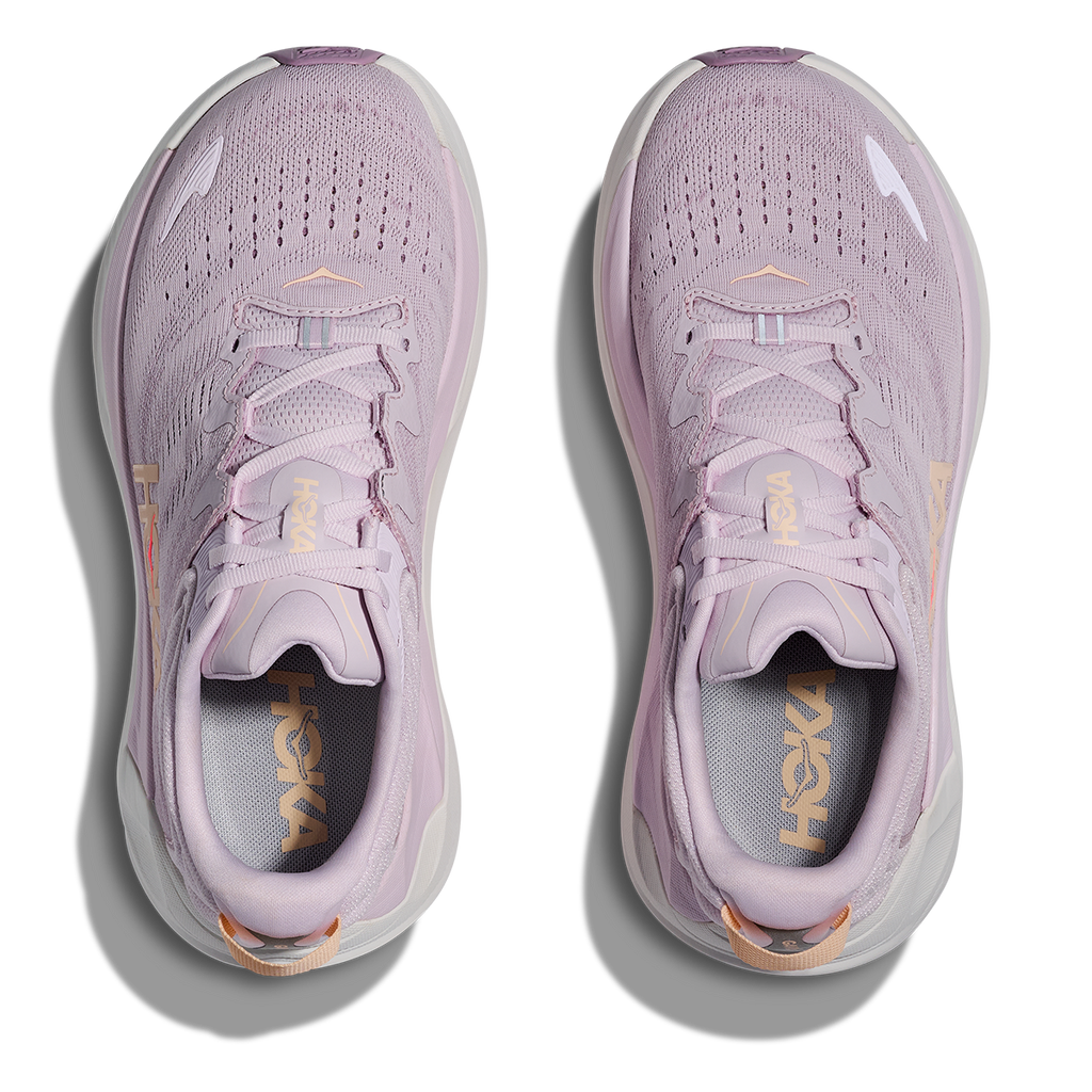 Hoka Gaviota 6 — Birch - Yellow Gold — Size B — Width 5 — Back View