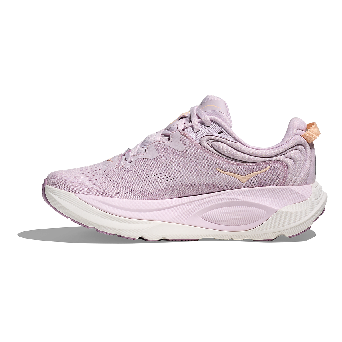 Hoka Gaviota 6 — Birch - Yellow Gold — Size B — Width 5 — Side View