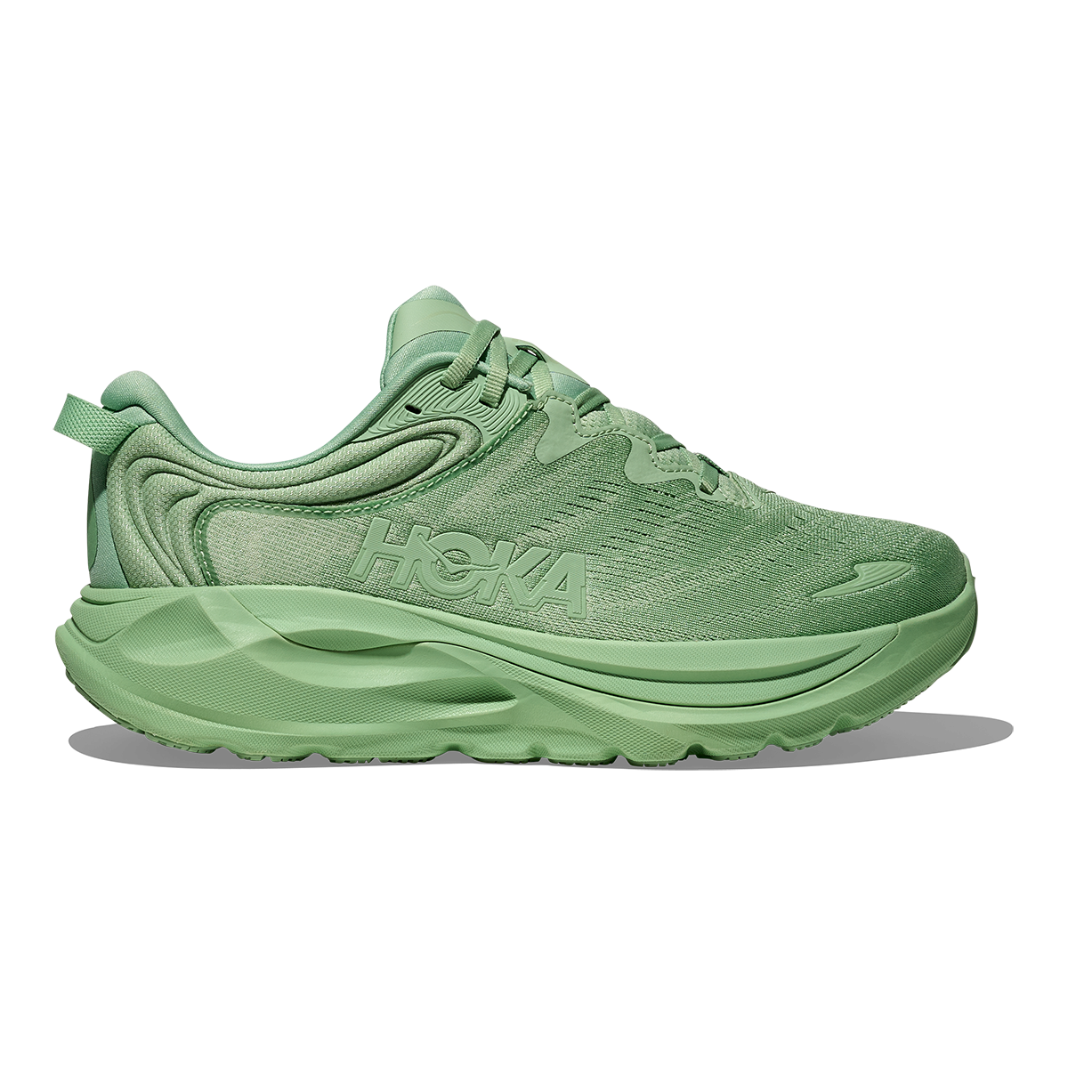 Hoka Gaviota 6 — Midnight Blue - Faded Navy — Size D — Width 7 — Detail View