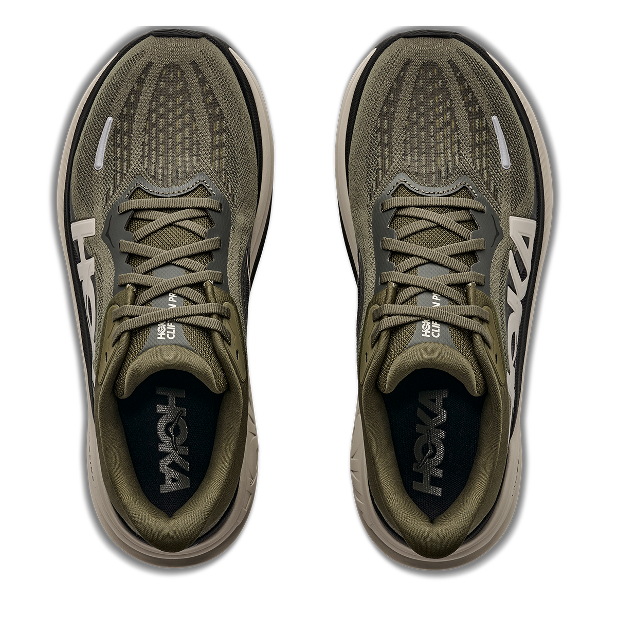 Hoka Clifton Pro — Cosmic Grey - Black — Size D — Width 7 — Alternate View 23