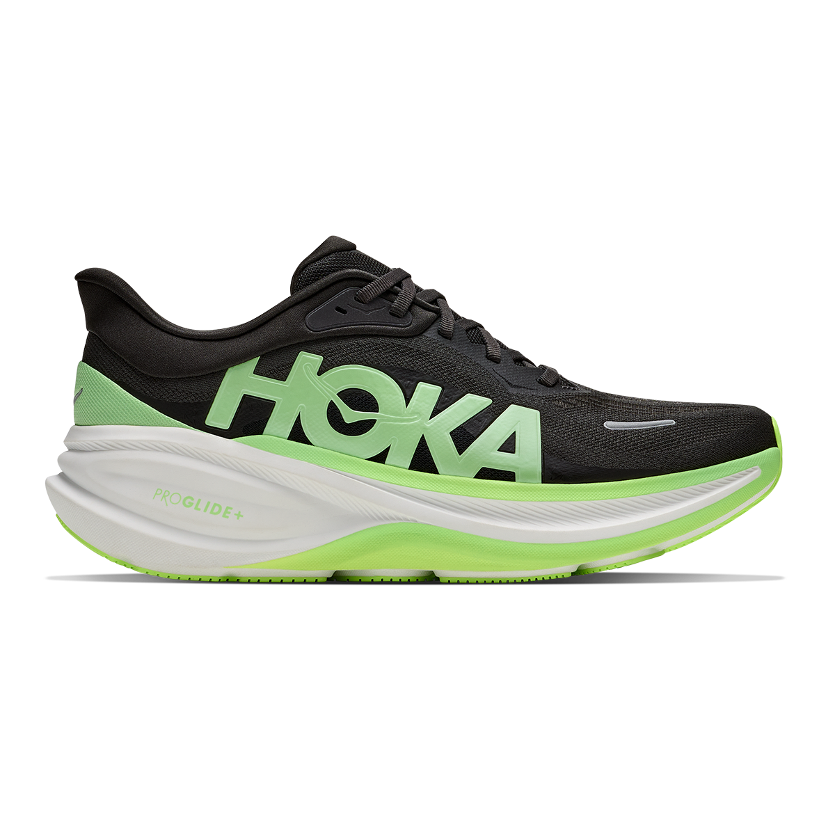 Hoka Clifton Pro — Cosmic Grey - Black — Size D — Width 7 — Detail View