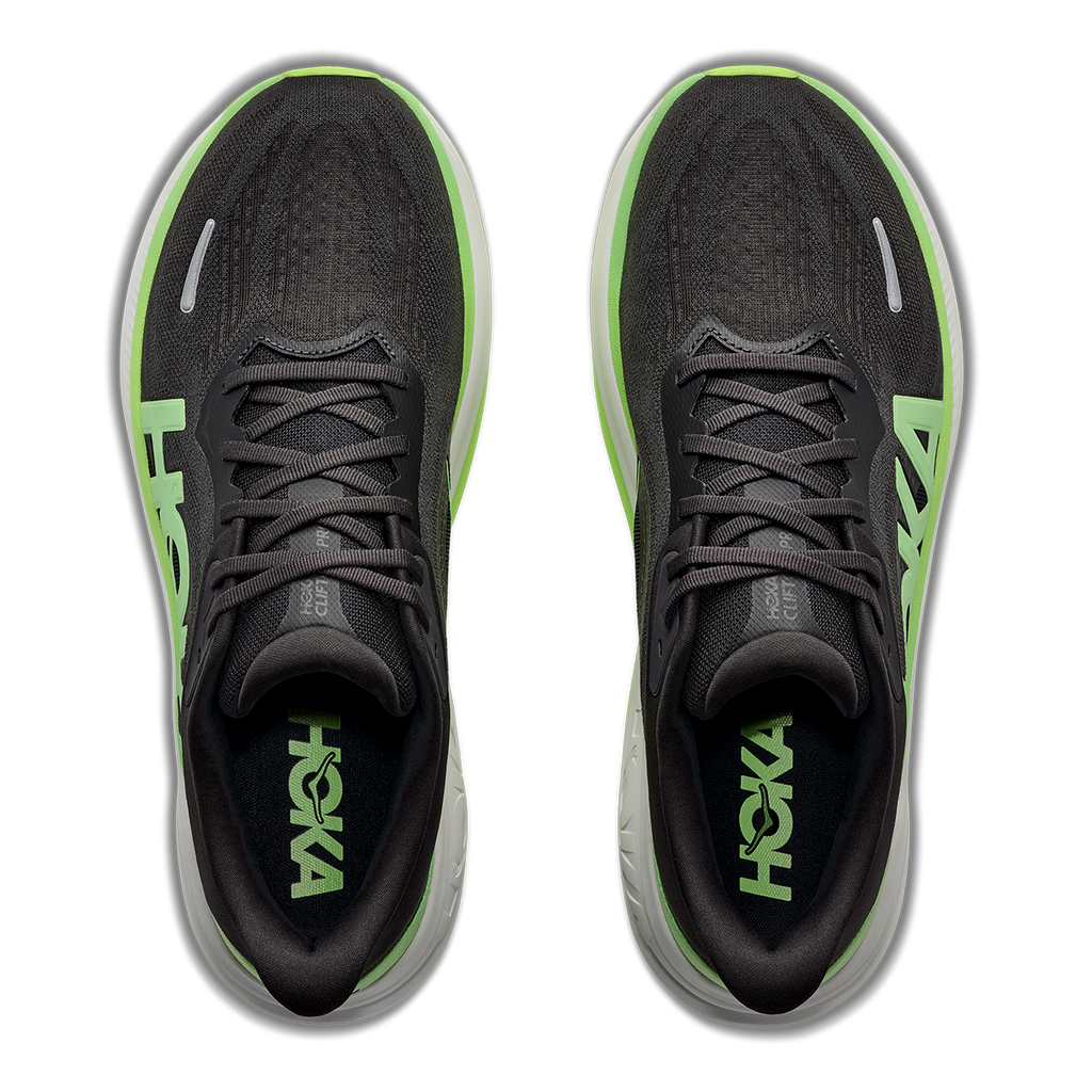 Hoka Clifton Pro — Cosmic Grey - Black — Size D — Width 7 — Alternate View 7