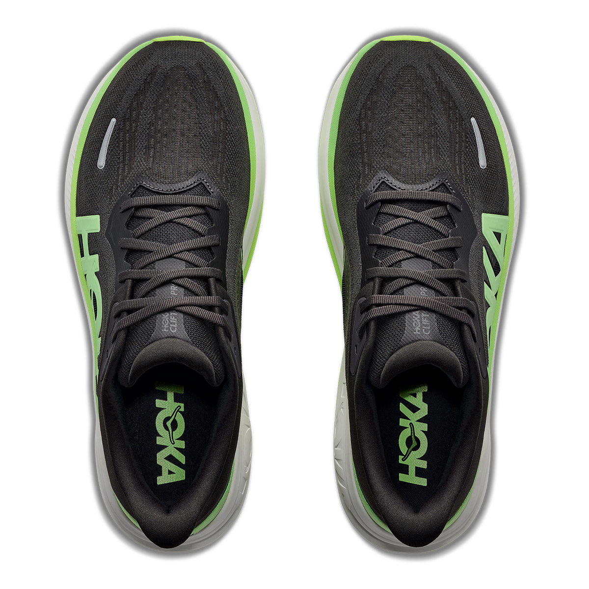 Hoka Clifton Pro — Cosmic Grey - Black — Size D — Width 7 — Alternate View 7