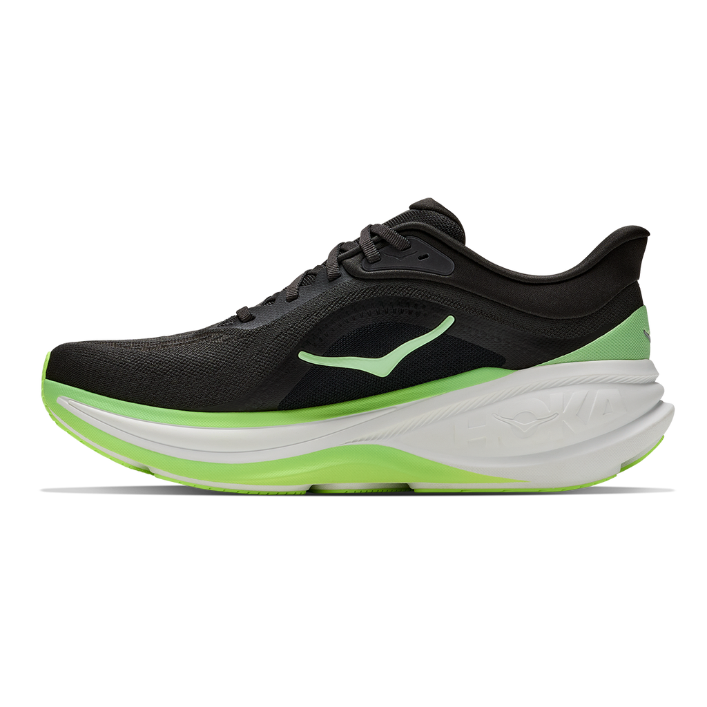 Hoka Clifton Pro — Cosmic Grey - Black — Size D — Width 7 — Lifestyle View